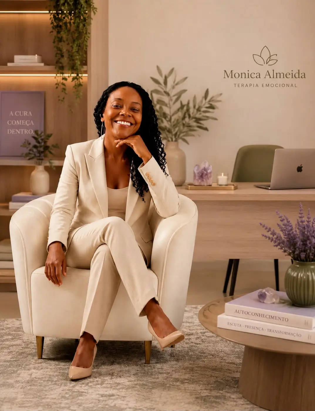 Mônica Almeida, terapeuta emocional